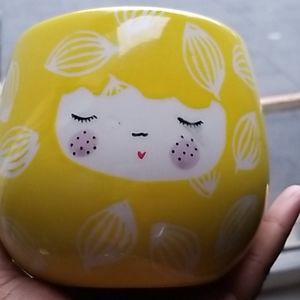Face pot from anthropologie